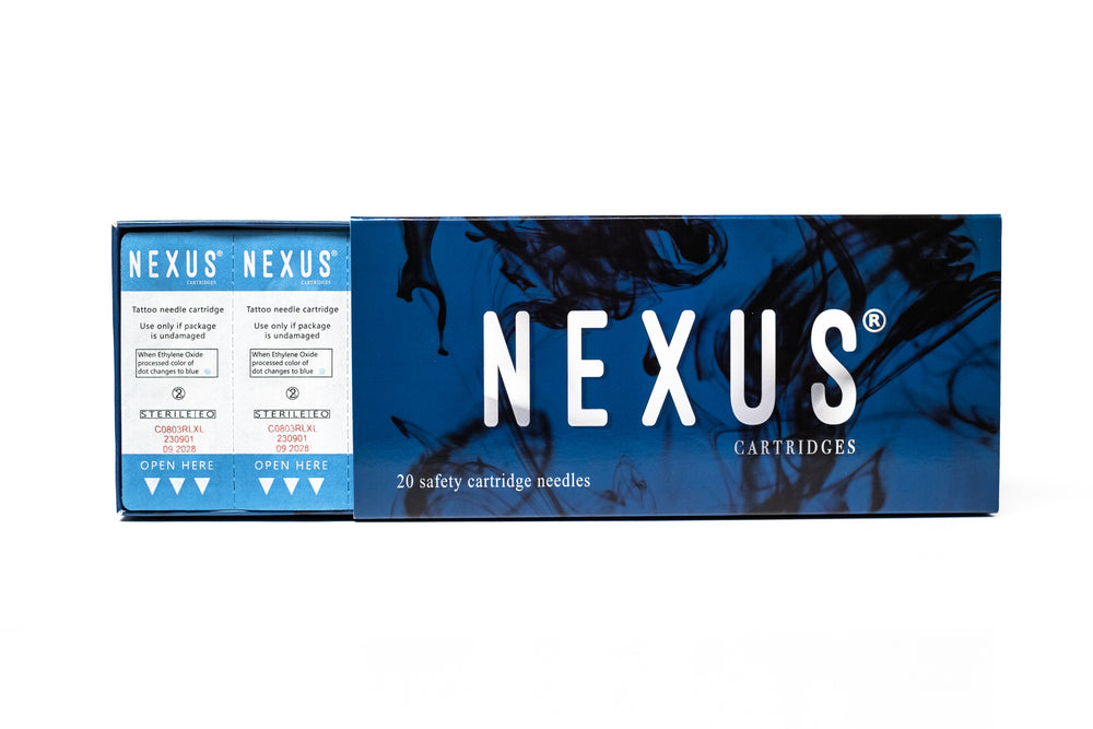 
                  
                    Load image into Gallery viewer, Box of 20 Nexus Soft Edge Magnum Cartridge Needles 0.35
                  
                