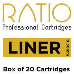 Box of 20 Ratio Liner Cartridge Needles 0.30